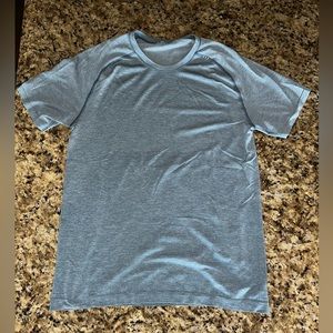 Lululemon Metal Vent Tech Short-Sleeve Shirt Light Blue